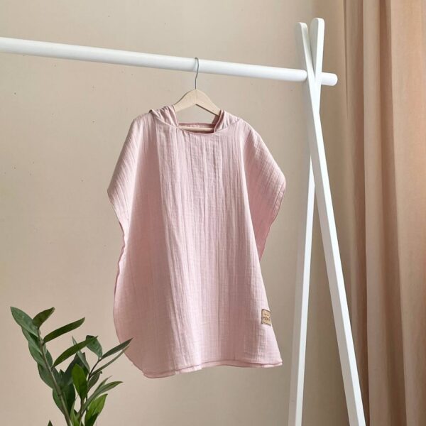 abbigliamento mare bambini, poncho, poncho in mussola