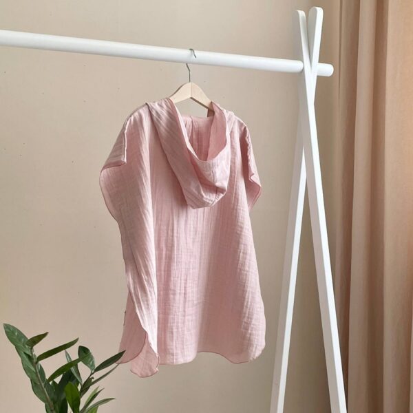 abbigliamento mare bambini, poncho, poncho in mussola