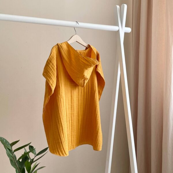 abbigliamento mare bambini, poncho, poncho in mussola